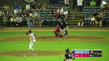 Ben Ross singles on a line drive to center fielder Bill Knight. Kyle DeBarge scores.