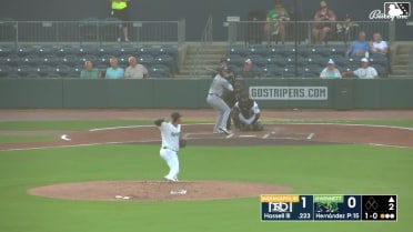 Elieser Hernández In play, run(s) to Robert Hassell III