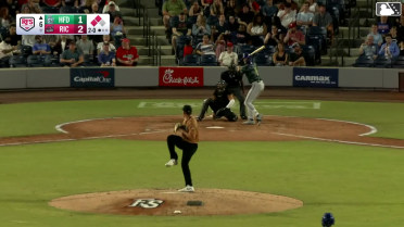 Braylen Wimmer homers (2) on a fly ball to right field. Andy Perez scores. Dyan Jorge scores.