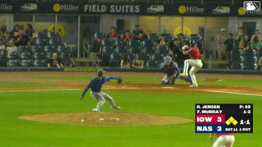 Ethan Murray singles on a line drive to center fielder Kevin Alcántara. Brock Wilken scores. Eddys Leonard to 2nd.