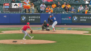 Christian Arroyo homers (2) on a fly ball to left field.