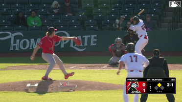 Tanner Franklin In play, run(s) to Eduardo Quintero