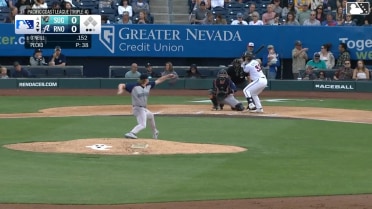 Matt O'Neill homers (3) on a line drive to left center field.