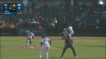 Kolby Allard In play, run(s) to James Triantos