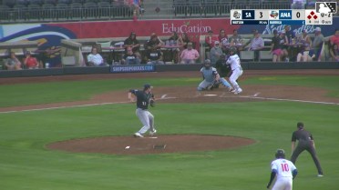 Alberto Barriga singles on a ground ball to left fielder Tirso Ornelas. Cristofer Torin scores. Jansel Luis to 3rd. Ben McLaughlin to 2nd.
