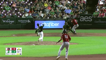 Gio Cueto singles on a ground ball to left fielder Kien Vu. Victor Rodrigues scores.