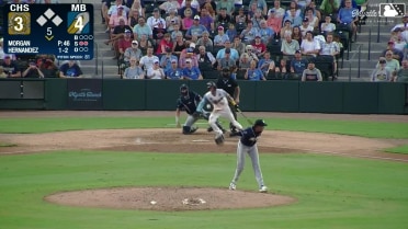 Blake Morgan's behind-the-back snag