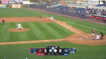 Brady Day singles on a soft fly ball to left fielder Elijah Nunez. Trent Farquhar scores. Devin Saltiban to 2nd.