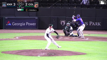 Andy Garriola homers (8) on a line drive to left center field.