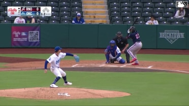 Jacob Amaya strikes out swinging.