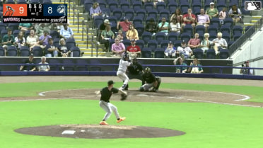 Luis Lameda doubles (2) on a line drive to left fielder RJ Austin. Brady Ebel scores. José Anderson scores.