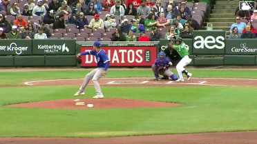 Alfredo Alcantara homers (2) on a fly ball to left field.