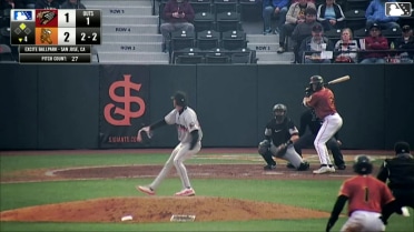 Brady Parker In play, run(s) to Cam Maldonado