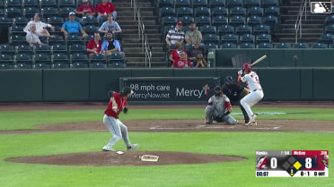 Cade McGee homers (3) on a fly ball to left field. Ryan Campos scores.