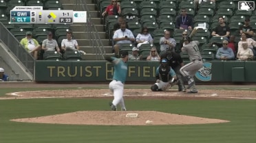 Sean Murphy singles on a soft fly ball to center fielder Dru Baker. DaShawn Keirsey Jr. scores. Jim Jarvis to 3rd.