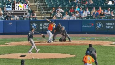 Jackson Cluff strikes out swinging.