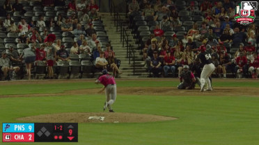 Ruben Ibarra homers (3) on a line drive to left center field.