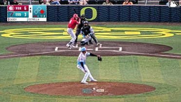 Jake Casey homers (8) on a fly ball to right field. JoJo Parker scores.
