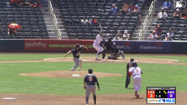 Mason Barnett In play, run(s) to Sterlin Thompson
