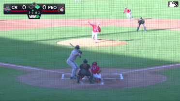 Brandon Winokur strikes out swinging and Khadim Diaw caught stealing 2nd, catcher Rainiel Rodriguez to second baseman Anyelo Encarnación to catcher Rainiel Rodriguez.