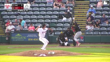 Sabin Ceballos homers (13) on a fly ball to left center field.