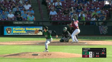 Jakob Wright In play, run(s) to Daniel Guilarte