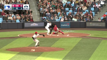 Trent Youngblood singles on a fly ball to right fielder Mathieu Vallee. Slade Caldwell scores. JD Dix to 3rd.