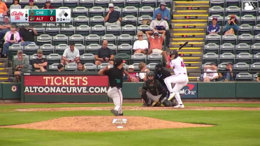 Will Taylor homers (6) on a fly ball to center field. Javier Rivas scores.