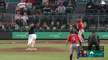 Tommy White grounds into a double play, shortstop Colt Emerson to second baseman Ryan Bliss to first baseman Carson Taylor. Henry Bolte out at 2nd. Tommy White out at 1st.