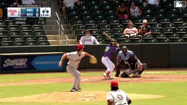 Anthony Simonelli Swinging Strike to Jay Thomason