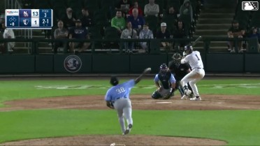 Jace Avina's 13th homer of the season