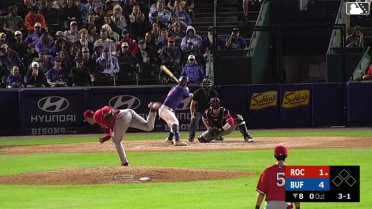 RJ Schreck homers (8) on a fly ball to right center field.
