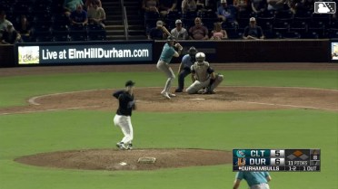 Andy Weber singles on a ground ball to right fielder Austin Slater. Ryan Galanie scores.