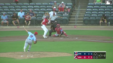 Hunter Fitz-Gerald strikes out swinging.