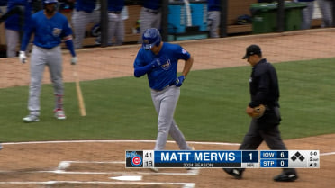 Matt Mervis' four hit outing 