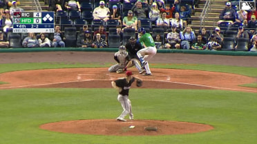 Skyler Messinger hit by pitch. Aidan Longwell scores. Cole Messina to 3rd. Andy Perez to 2nd.