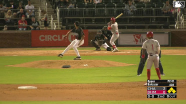 Leo Balcazar grounds into a force out, shortstop Jordan Sprinkle to second baseman Rikuu Nishida. Cade Hunter scores. Alexander Vargas to 3rd. Carlos Jorge out at 2nd. Leo Balcazar to 1st.