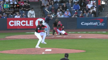 Matthew Ellis homers (9) on a fly ball to right center field.