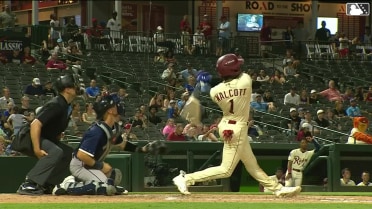 Sebastian Walcott's three-run homer
