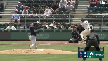 Jhonny Pereda grounds into a double play, second baseman John Taylor to shortstop Keyber Rodriguez to first baseman Jonah Bride. Victor Labrada out at 2nd. Jhonny Pereda out at 1st.