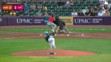 Omar Alfonzo singles on a fly ball to left fielder Patrick Lee. Core Jackson scores. Jace Avina to 3rd.