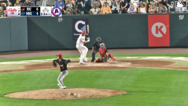 Branden Boissiere homers (7) on a fly ball to center field.