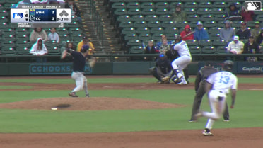 Pascanel Ferreras walks. Tommy Sacco Jr. scores. Will Bush to 3rd. Trevor Austin to 2nd.