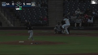 Joshua Kuroda-Grauer homers (3) on a fly ball to right field.