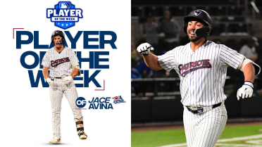 Jace Avina Named MiLB Eastern League Player of the Week 5/12-5/17