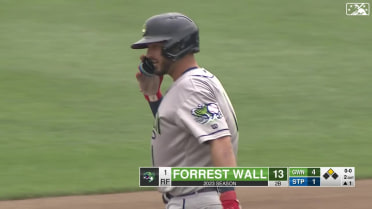 Forrest Wall hits a bases-clearing double Triple-A
