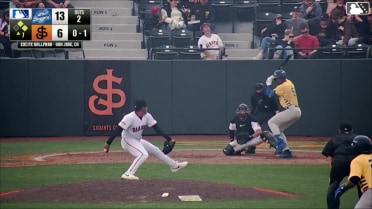 Melvin Pineda In play, run(s) to Joendry Vargas