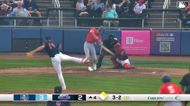 George Wolkow's three-run home run