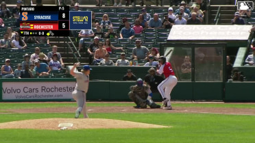 Seaver King grounds out, shortstop Jackson Cluff to first baseman Ryan Clifford. Christian Franklin scores.