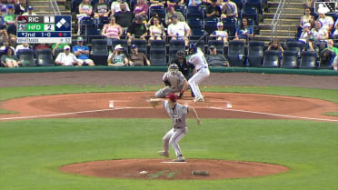 Jose Torres grounds out, third baseman Charlie Szykowny to first baseman Sabin Ceballos. Andy Perez scores.